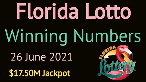 florida lottery winning numbers post.